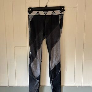 Adidas Woman’s Leggings in Black and Gray